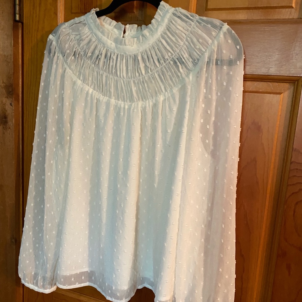 Jcrew Elegant White Blouse